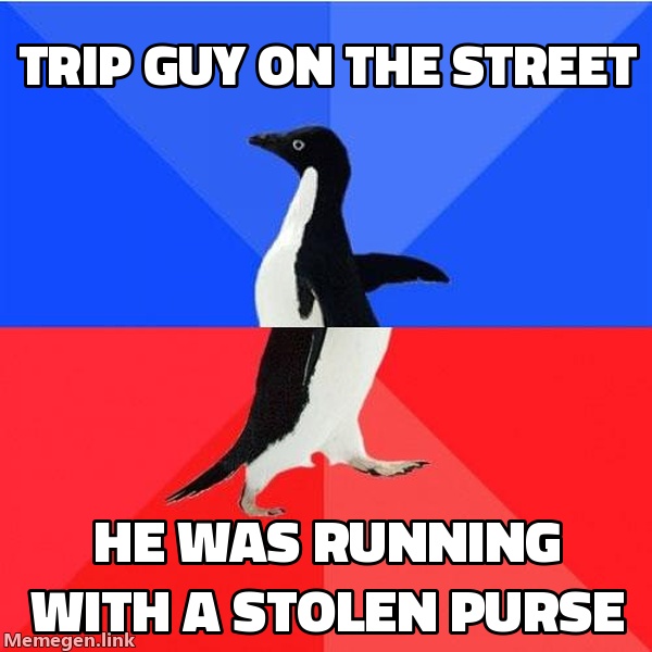 Socially Awkward Awesome Penguin