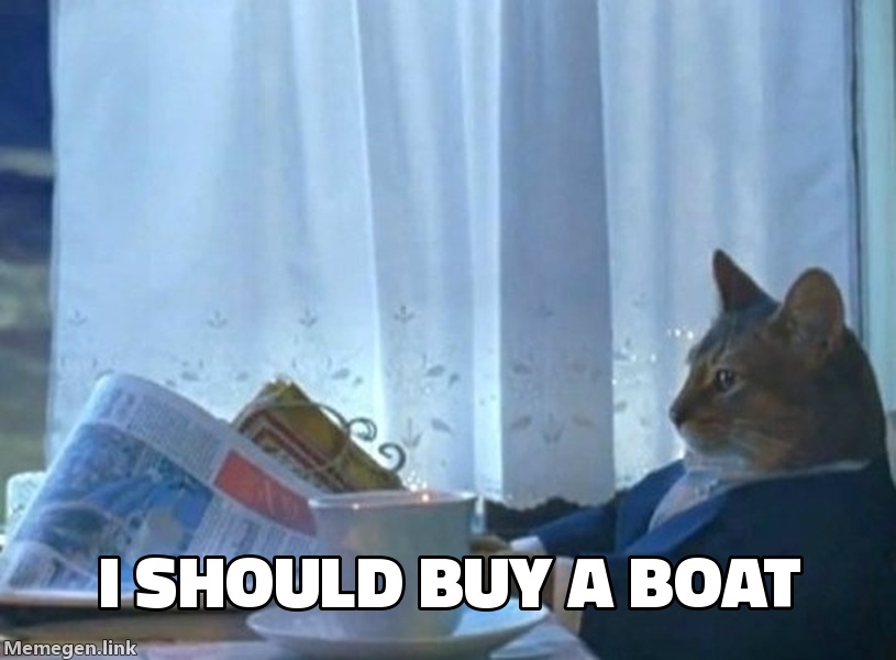 I Should Buy A Boat Cat