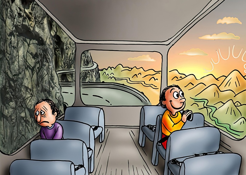 Two Guys on a Bus meme about Friday