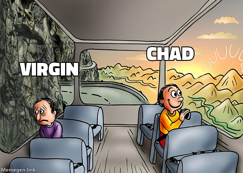 Virgin vs Chad