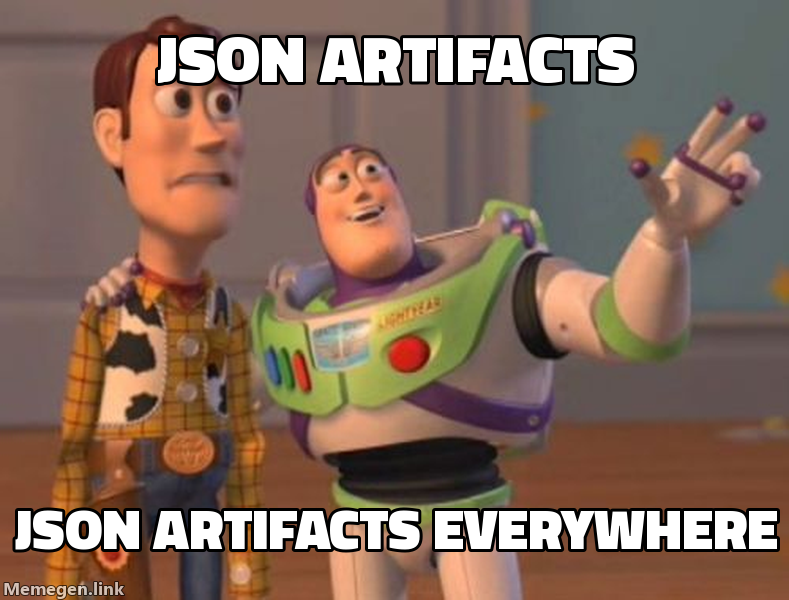 buzz lightyear meme โ json artifacts, json artifacts everywhere