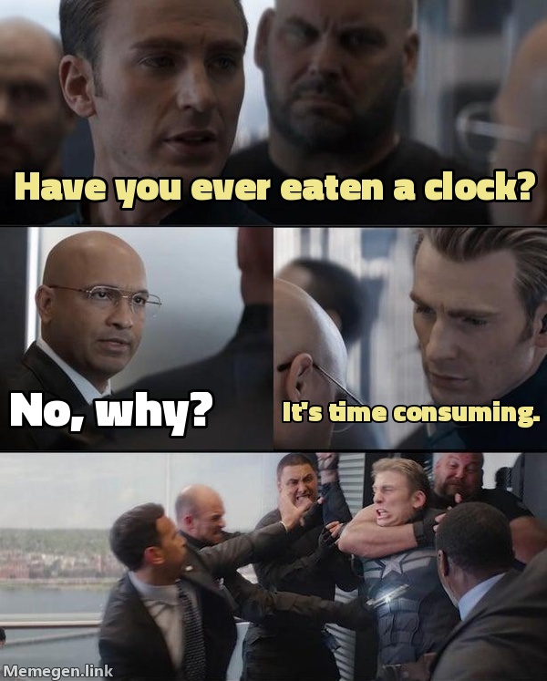 Captain America Elevator Dad Joke