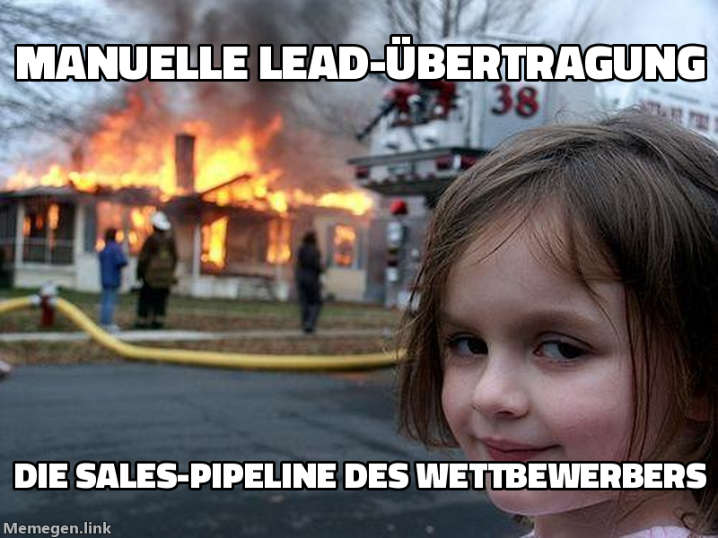 Manuelle Lead-Übertragung / Die Sales-Pipeline des Wettbewerbers