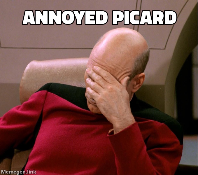 Annoyed Picard