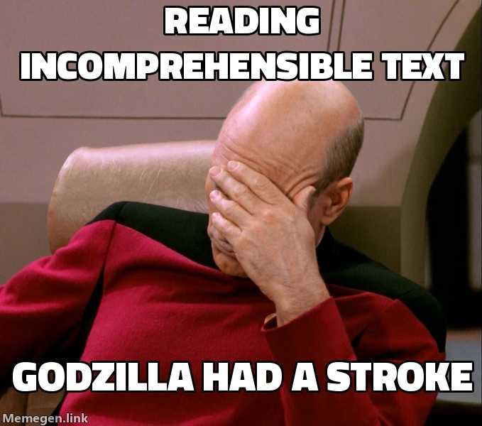 Godzilla Had a Stroke