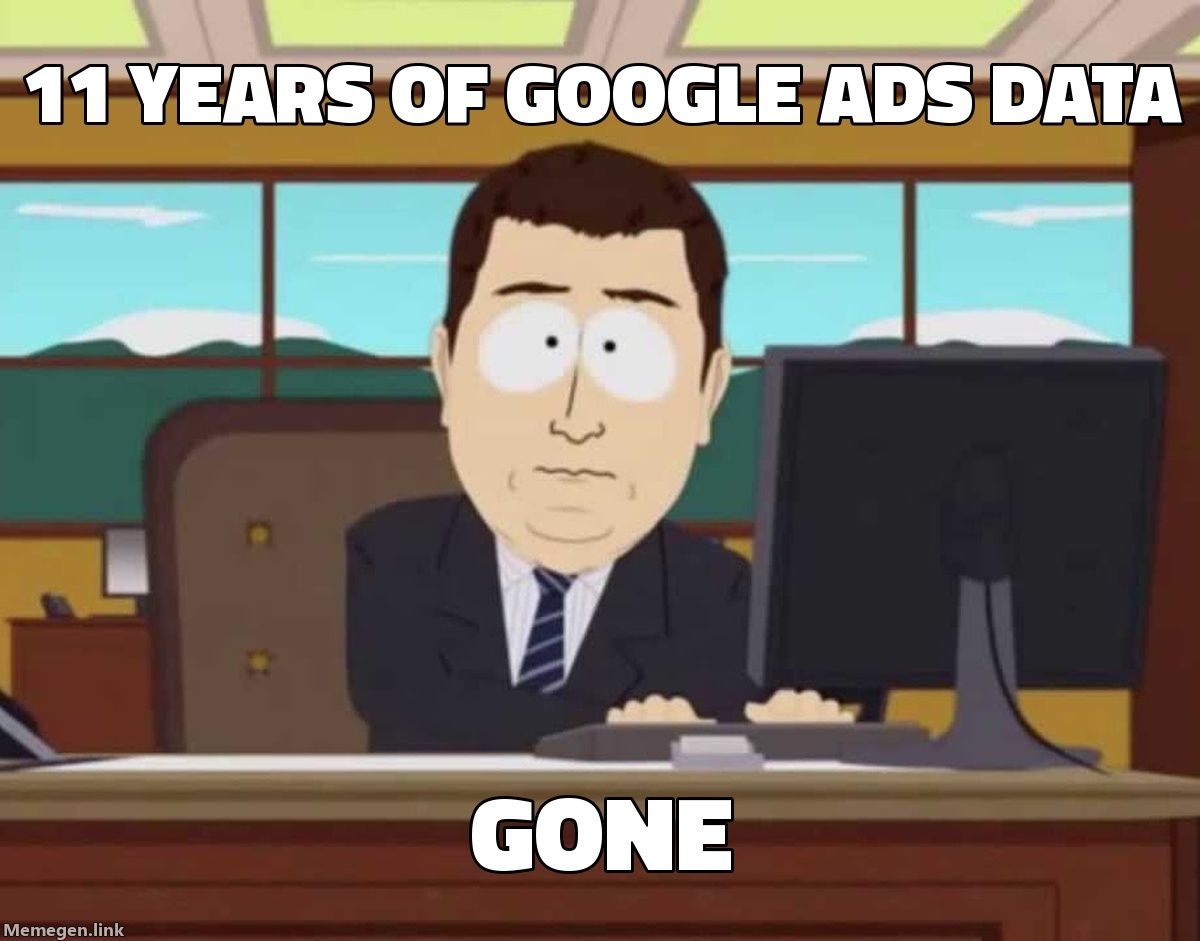Google Ads Is Cutting Historical Data Access to 37 Months. Export Before June 1.