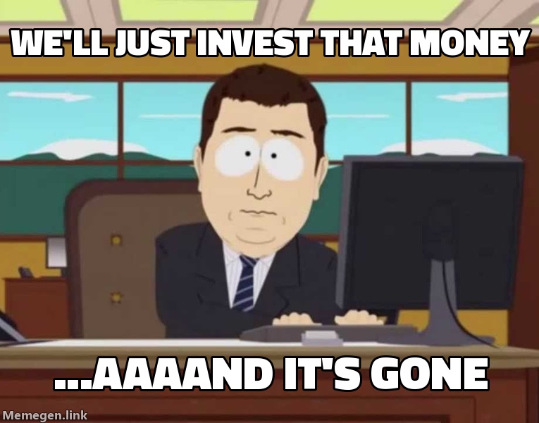 And It's Gone