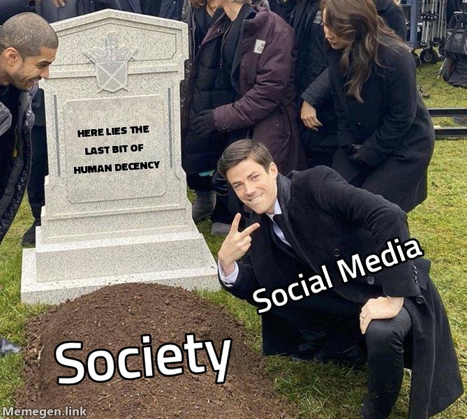 Grant Gustin Next To Oliver Queen Grave