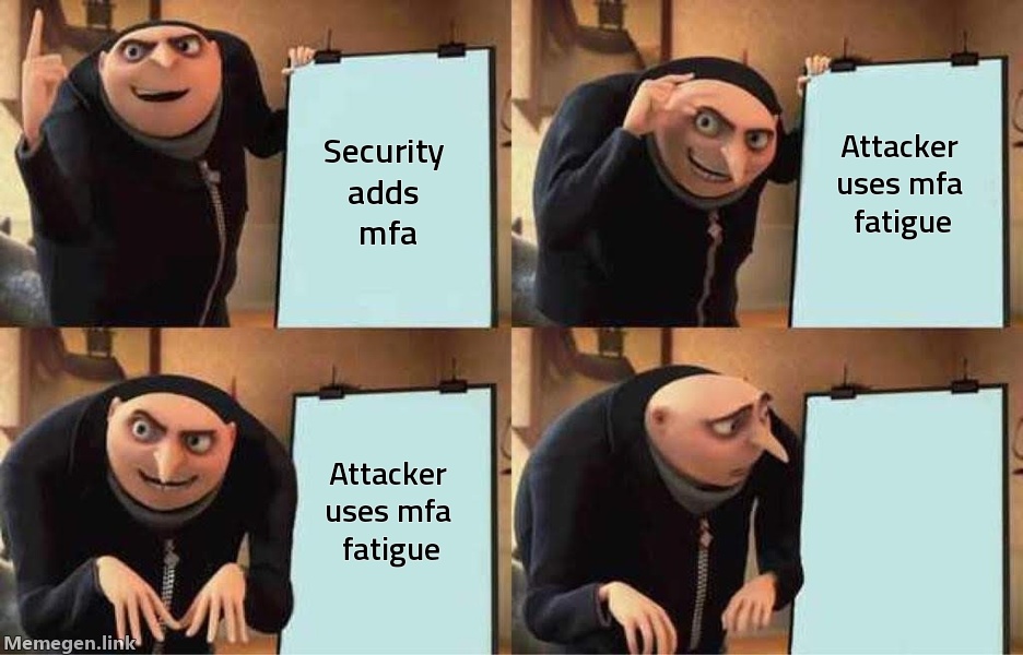 MFA fatigue meme