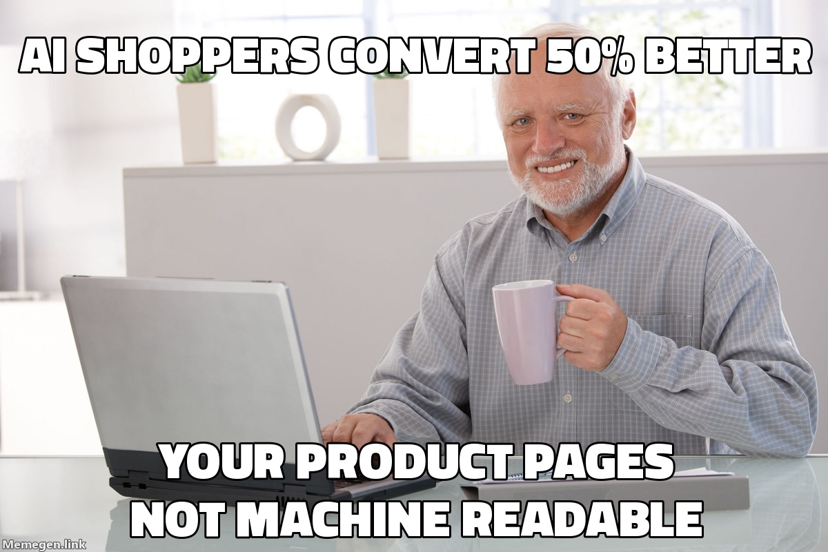 Prime Day AI Traffic Was Up 98%. Those Shoppers Converted 50% Better. Most E-Commerce Sites Couldn't Be Found by Them.