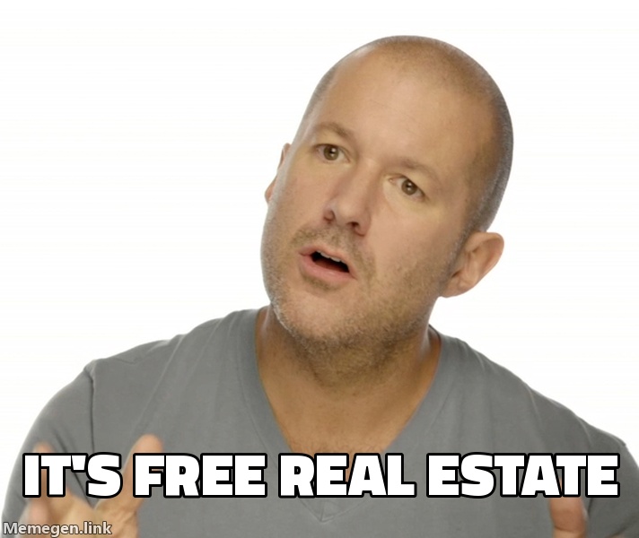 It's Free Real Estate