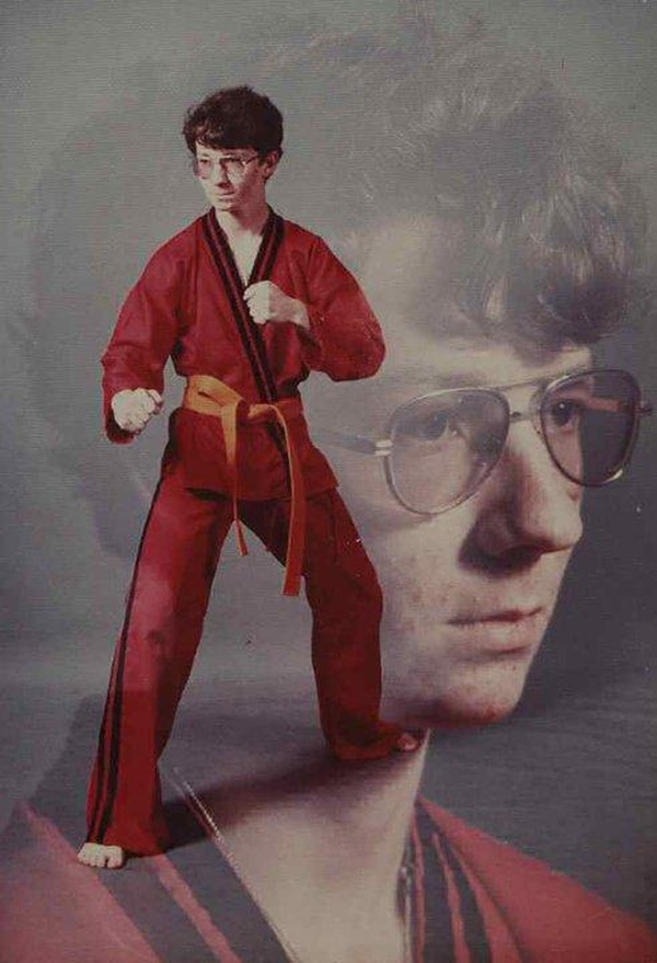 Karate Kyle meme about work
