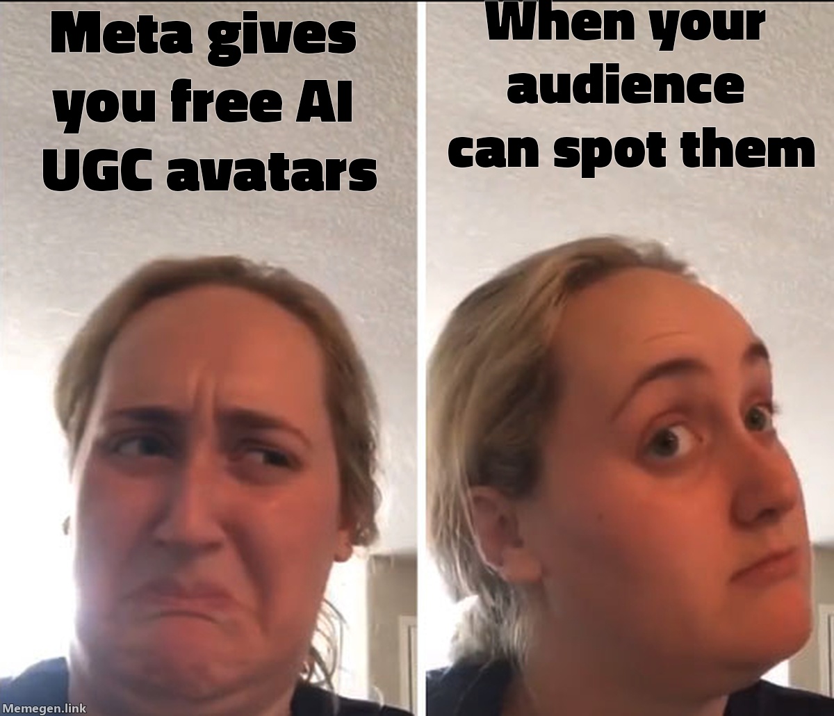Meta Can Now Build Your UGC Ads From a Product Photo. The Harder Question Is Whether Anyone Believes Them.