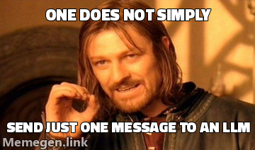 One does not simply