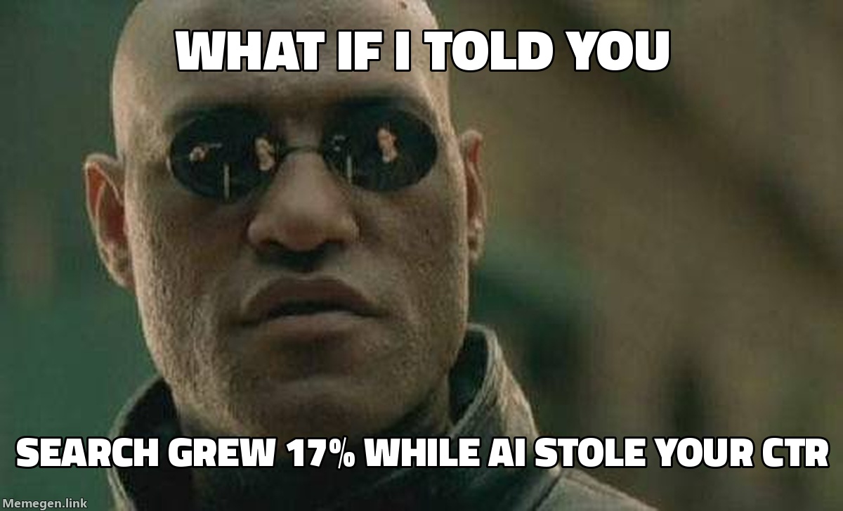 Google Printed $63.3 Billion in Search Revenue. The AI Cannibalization Story Got a Rewrite.