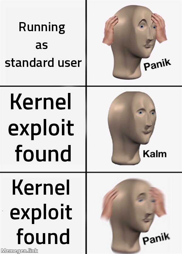 T1068 Kernel Exploit meme