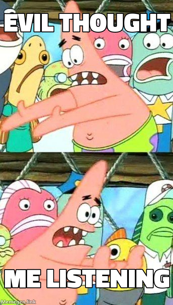 Evil Patrick Whisper