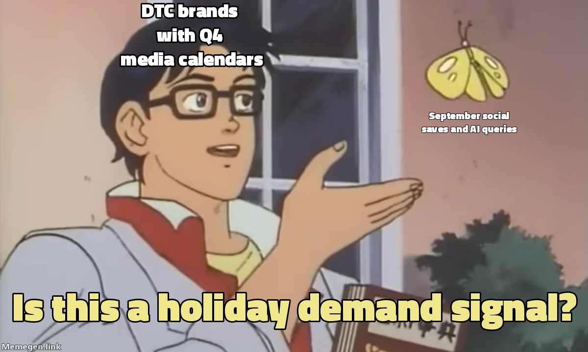 Circana's New Data Shows Holiday Demand Has Already Started. Your Campaign Calendar Hasn't Noticed.