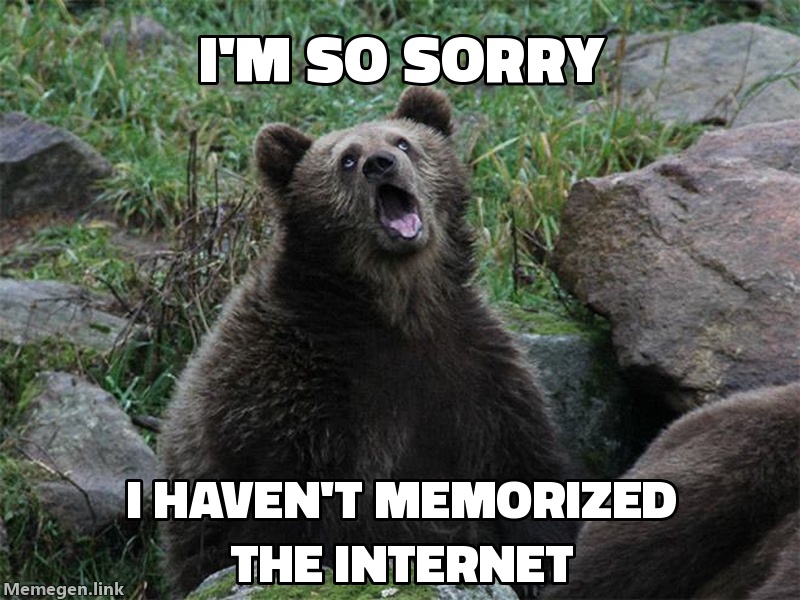 Sarcastic Bear