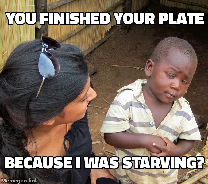 Skeptical Third World Kid