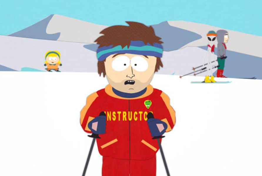 Super Cool Ski Instructor meme about Friday