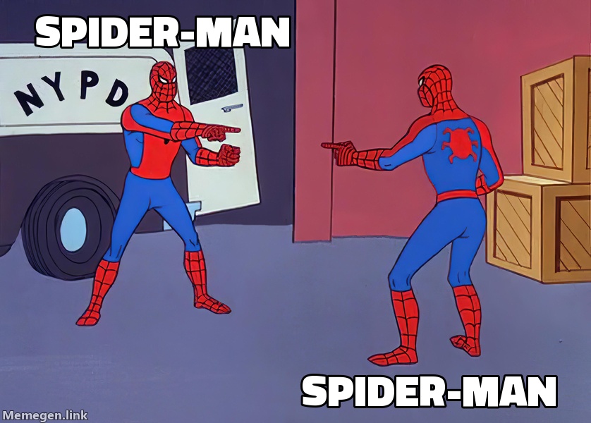 Spider-Man Pointing