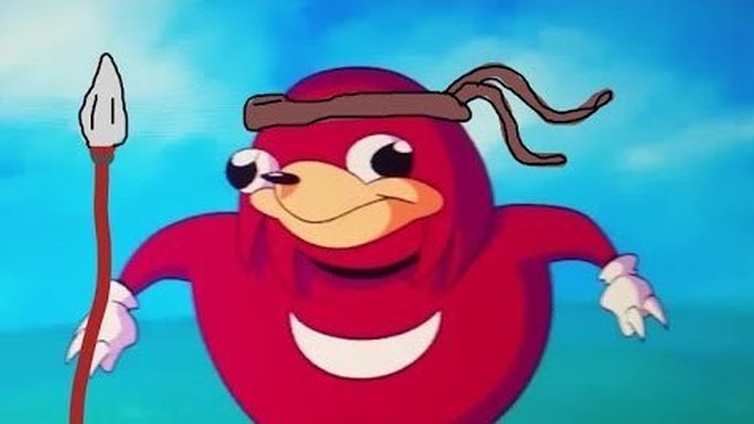 Ugandan Knuckles meme about work