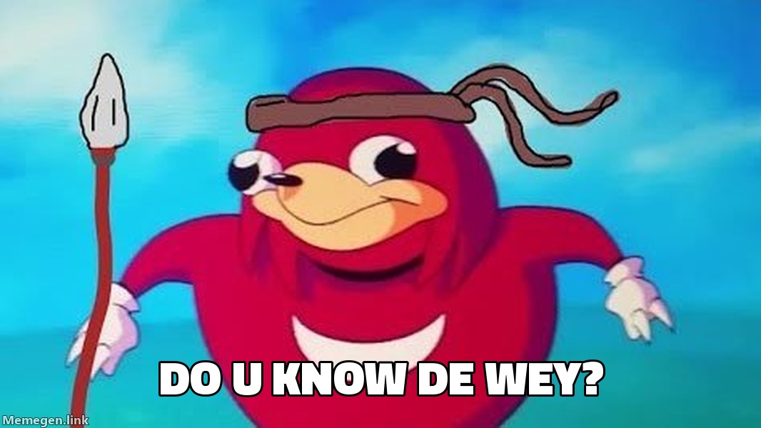 Ugandan Knuckles