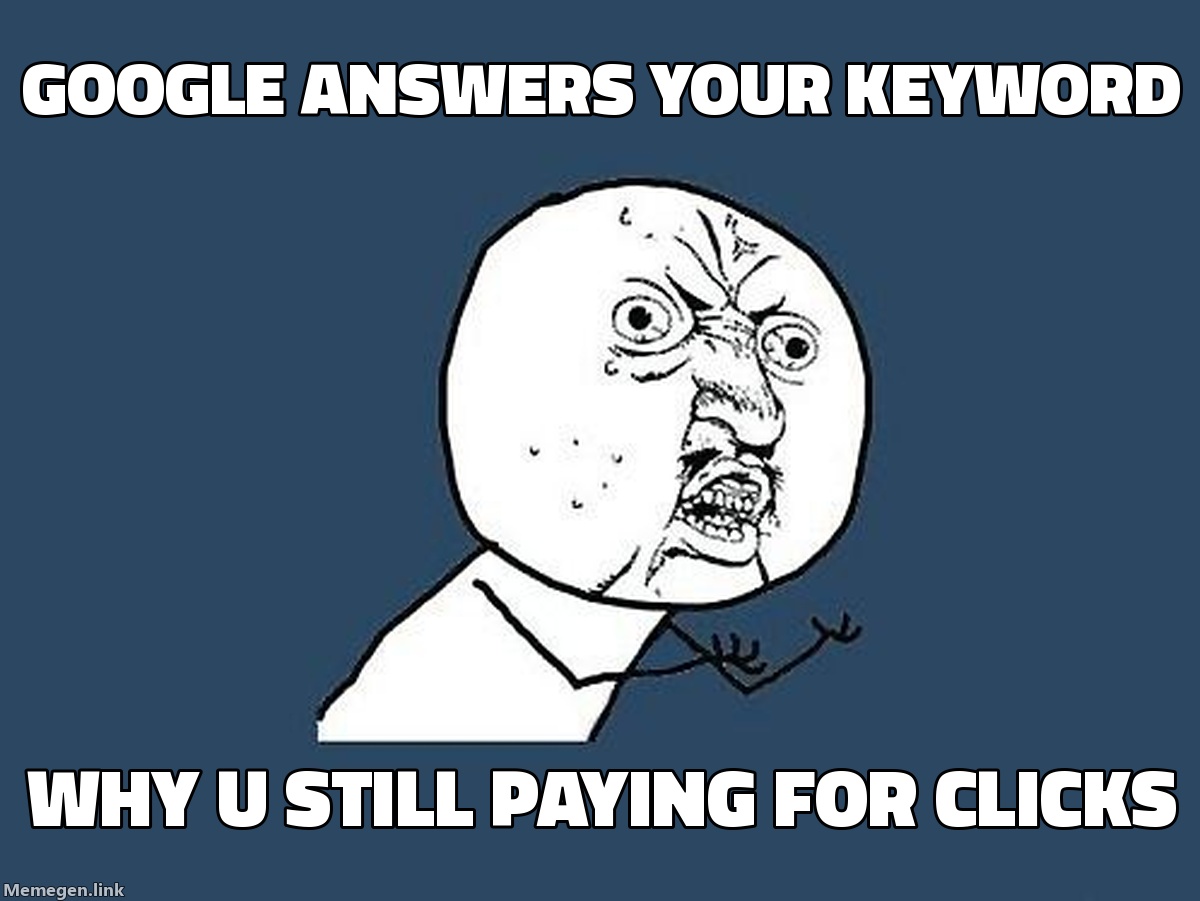 Google's AI Overviews Are Answering Your Keywords. Your Ads Are Still Running.